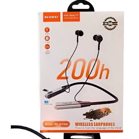 REODSI RE-NY006 Original Bluetooth Wireless Neckband – 1 Year Warranty